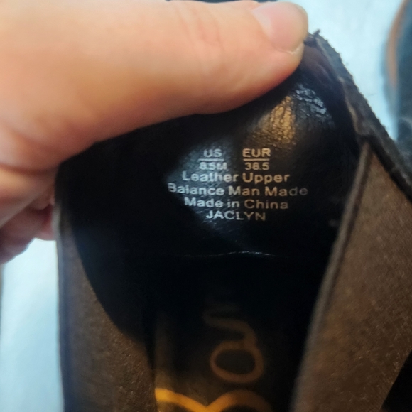 Sam Edelman Women's Black Suede Laguna Chelsea Boots Size 8.5 - Picture 8 of 9